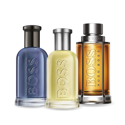 Promotivni paket 3 parfema: BOSS BOTTLED, BOSS THE SCENT i BOSS BOTTLED INFINITE 100 ml.